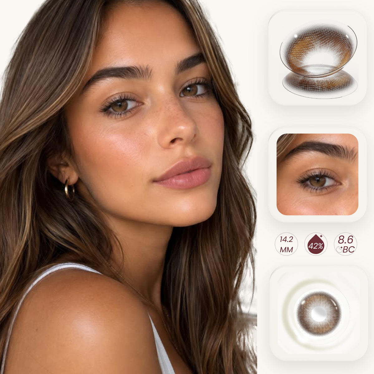 Almond Brown (1-Year)