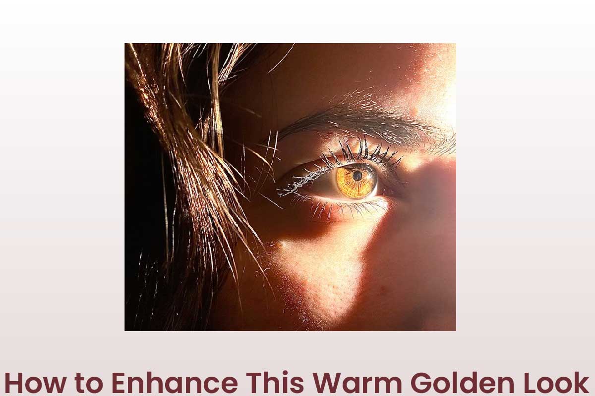 Honey Brown Eyes: How to Enhance This Warm Golden Look
