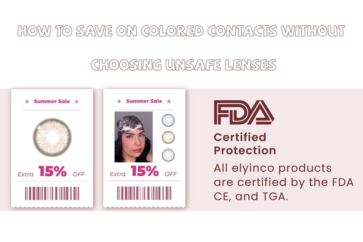How to Save on Colored Contacts Without Choosing Unsafe Lenses